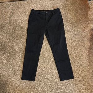 Chico's So Slimming Girlfriend Ankle Black Jeans Size Chico's 1 (8/10)